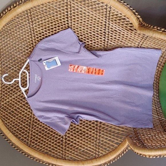 🌻NWT WOMEN'S ELLEN TRACY LILAC  T-SHIRT XXL - Picture 1 of 5